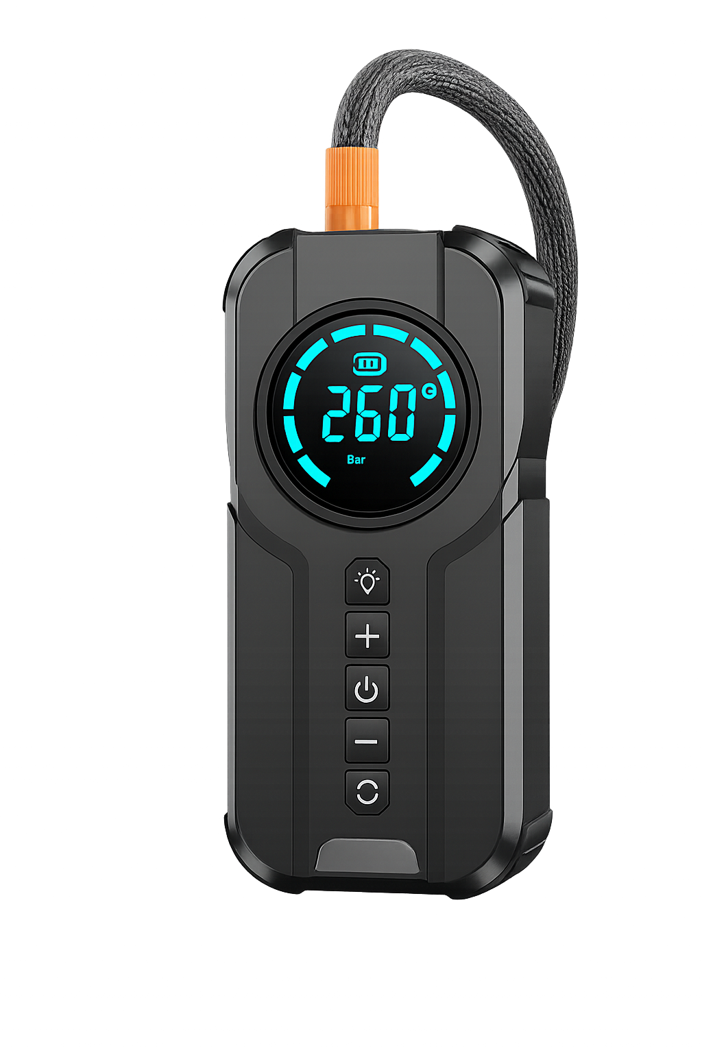 Jump Starter With Air Pump هيكساليفينغ™ جهاز تشغيل البطارية مع منفاخ هواء