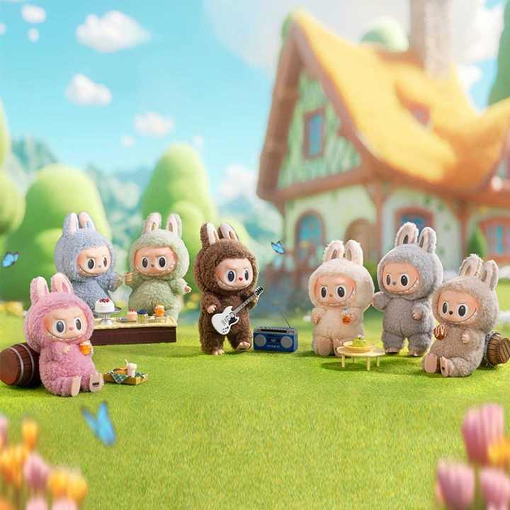 Labubu Cartoon Keychain | ميدالية لابوبو