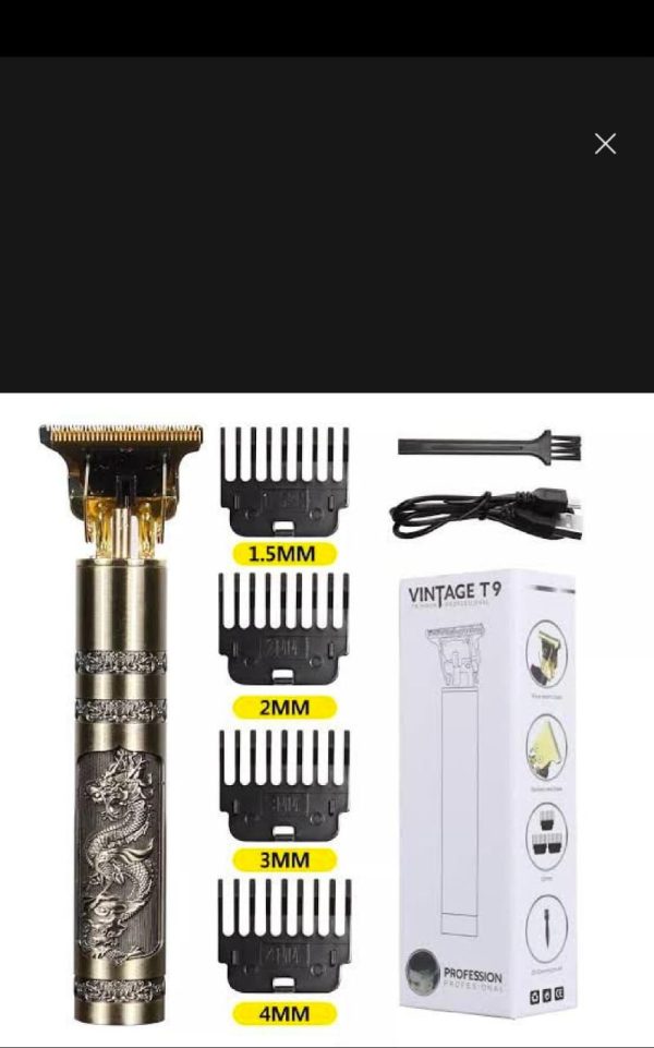 Metal Body – Vintage T9 Trimmer And Hair Clipper Cutting Machine For Men