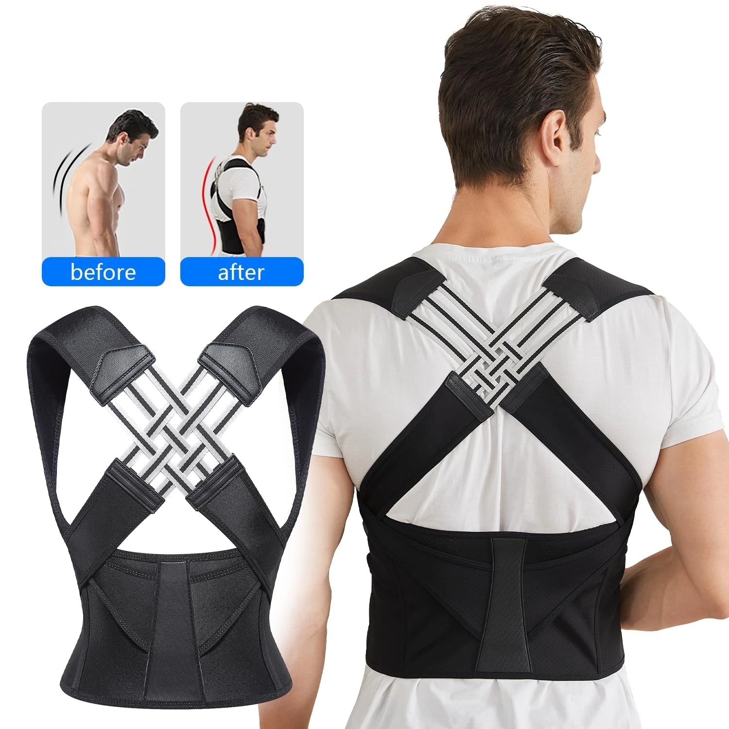Posture Corrector Therapy Shoulder Belt